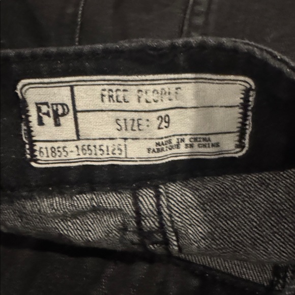 Free People Denim Jean Overalls - Picture 2 of 2